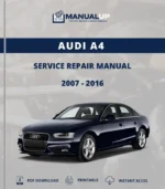 Audi A4 2007 to 2016 Service Repair Manual - Workshop Manual PDF DownloadQ7 2007 To 2015 Service Repair Manual - Workshop Manual PDF Download