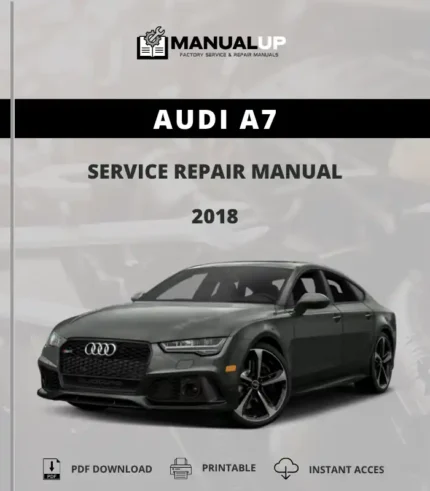 Audi A7 2018 Service Repair Manual - Workshop Manual PDF Download