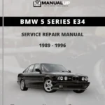 BMW 5 Series E34 1989 To 1996 Service Repair Manual - Workshop Manual PDF Download
