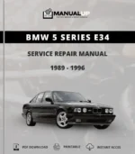 BMW 5 Series E34 1989 To 1996 Service Repair Manual - Workshop Manual PDF Download