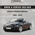 BMW 6 Series E63-E64 2003 To 2010 Service Repair Manual - Workshop Manual PDF Download