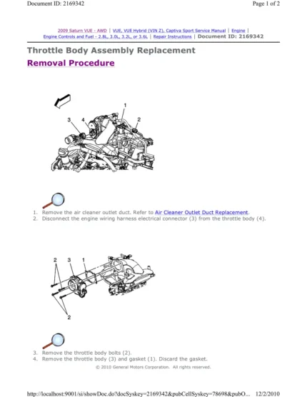 CHEVROLET Captiva 2008 To 2010 Service Repair Manual
