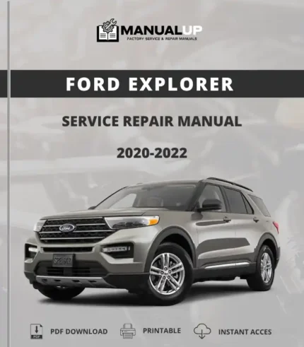 Ford Explorer 2020-2022 Service Repair Manual - Workshop Manual PDF Download