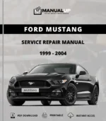 Ford Mustang 1999 To 2004 Service Repair Manual - Workshop Manual PDF Download