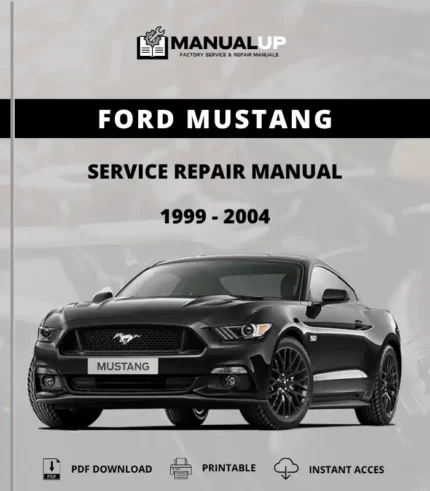 Ford Mustang 1999 To 2004 Service Repair Manual - Workshop Manual PDF Download