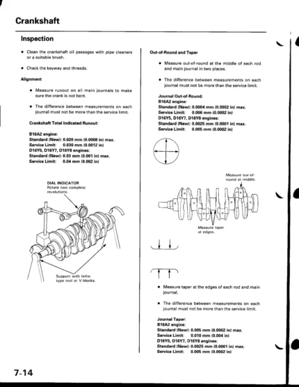 Honda Civic 1996 To 2000 Service Repair Manual