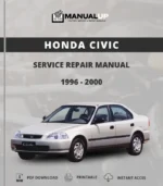 Honda Civic 1996 To 2000 Service Repair Manual - Workshop Manual PDF Download