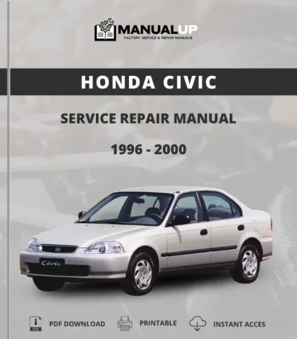 Honda Civic 1996 To 2000 Service Repair Manual - Workshop Manual PDF Download