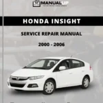 Honda Insight 2000 To 2006 Service Repair Manual - Workshop Manual PDF Download