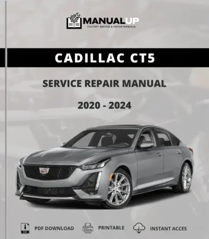 Cadillac CT5 2020 To 2024 Service Repair Manual - Workshop Manual PDF Download