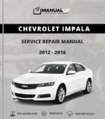 Chevrolet Impala 2012 To 2016 Service Repair Manual - Workshop Manual PDF DownloadQ7 4M 2016 To 2023 Service Repair Manual - Workshop Manual PDF Download