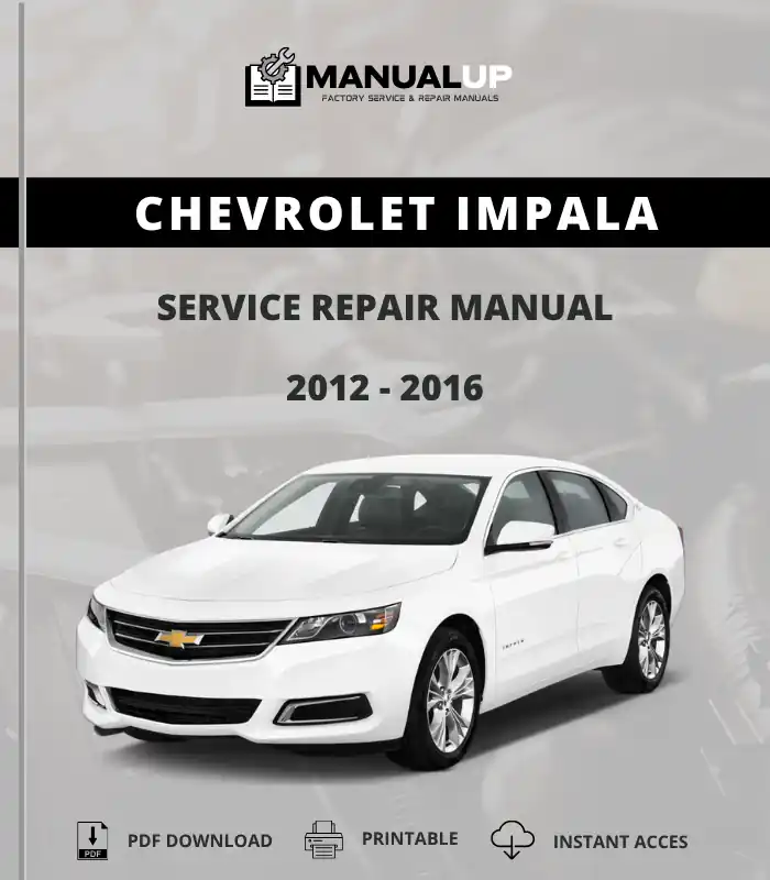 Chevrolet Impala 2012 To 2016 Service Repair Manual - Workshop Manual PDF DownloadQ7 4M 2016 To 2023 Service Repair Manual - Workshop Manual PDF Download