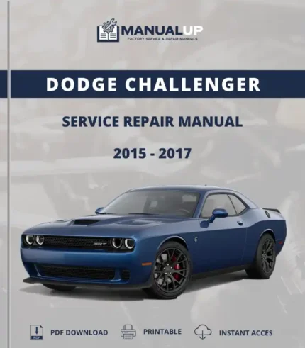 DODGE Challenger 2015 To 2017 Service Repair Manual - Workshop Manual PDF DownloadQ7 2007 To 2015 Service Repair Manual - Workshop Manual PDF Download