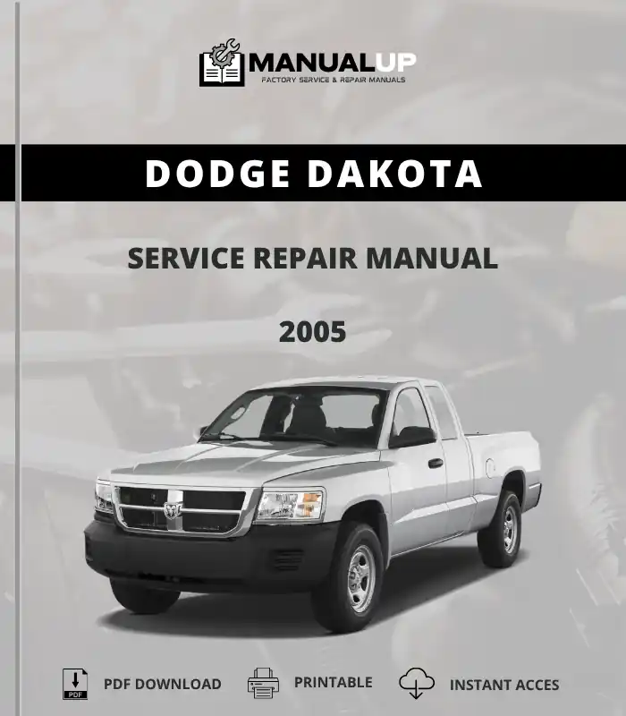 Dodge Dakota 2005 Service Repair Manual - Workshop Manual PDF Download