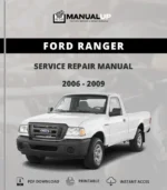 Ford Ranger 2006 to 2009 Factory Service Repair Manual - Workshop Manual PDF DownloadA6 C8 2018-2019 Service Repair Manual - Workshop Manual PDF Download
