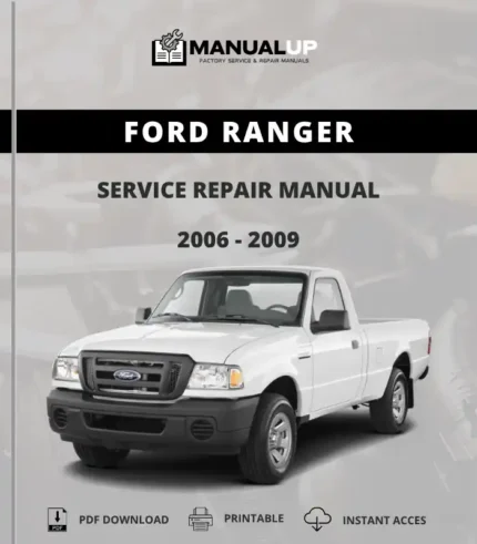 Ford Ranger 2006 to 2009 Factory Service Repair Manual - Workshop Manual PDF DownloadA6 C8 2018-2019 Service Repair Manual - Workshop Manual PDF Download