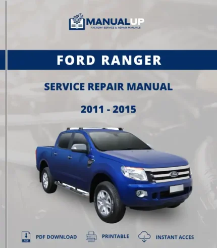 Ford Ranger 2011 To 2015 Service Repair Manual - Workshop Manual PDF Download