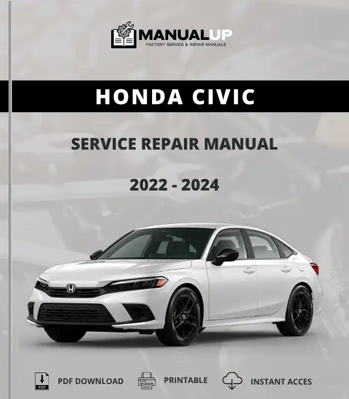 Honda Civic 2022 To 2024 Service Repair Manual - Workshop Manual PDF Download