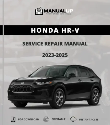 Honda HR-V 2023 To 2025 Service Repair Manual - Workshop Manual PDF Download