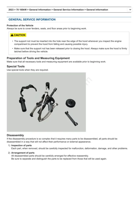 Hyundai Ioniq 6 2023 Service Repair Manual