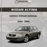 Nissan Altima 2000 To 2006 Service Repair Manual - Workshop Manual PDF Download