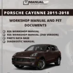Porsche Cayenne (2011-2018) (92A) Service Repair Manual - Workshop Manual PDF DownloadCayenne 2011 To 2018 Service Manual