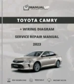 Toyota Camry 2023 Service Repair Manual - Workshop Manual PDF Download